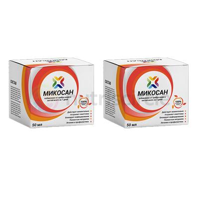 Микосан Tirnoq qo'ziqorini kremi