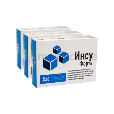ИнсуФорте Капсулы супраць дыябету