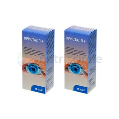 Кристалл+ Біяактыўныя вочныя кроплі